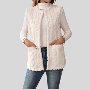 Teddy Vest With Pockets